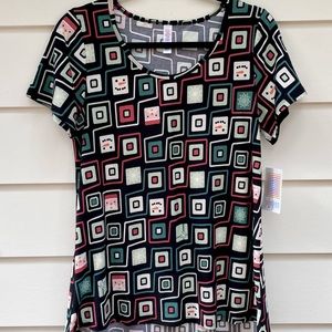 Christmas LuLaRoe legging material Classic T S